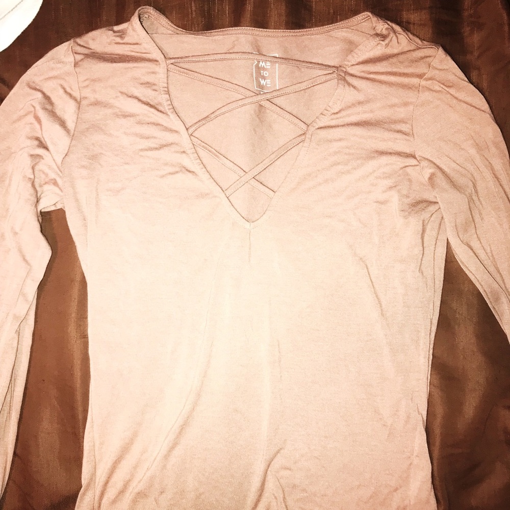Criss cross long sleeve